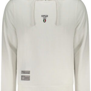 WEISSES HERREN-SWEATSHIRT MIT REISSVERSCHLUSS DER MILITÄRAKADEMIE