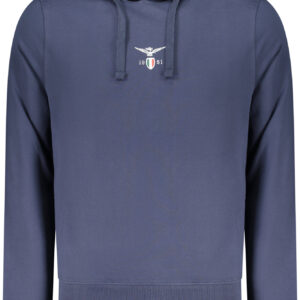 MILITARY ACADEMY HERREN-SWEATSHIRT MIT REISSVERSCHLUSS, BLAU