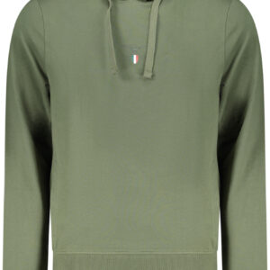 MILITARY ACADEMY HERREN-SWEATSHIRT MIT REISSVERSCHLUSS, GRÜN