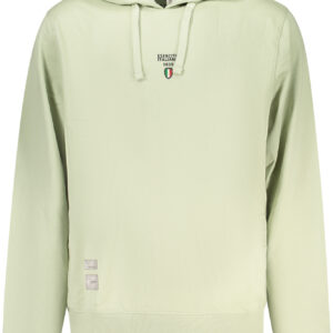 MILITARY ACADEMY HERREN-SWEATSHIRT MIT REISSVERSCHLUSS, GRÜN