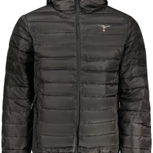 Schwarze Herrenjacke der Militärakademie