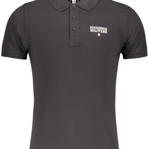 MILITARY ACADEMY SCHWARZES HERREN-KURZARM-POLO