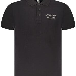 MILITARY ACADEMY SCHWARZES HERREN-KURZARM-POLO