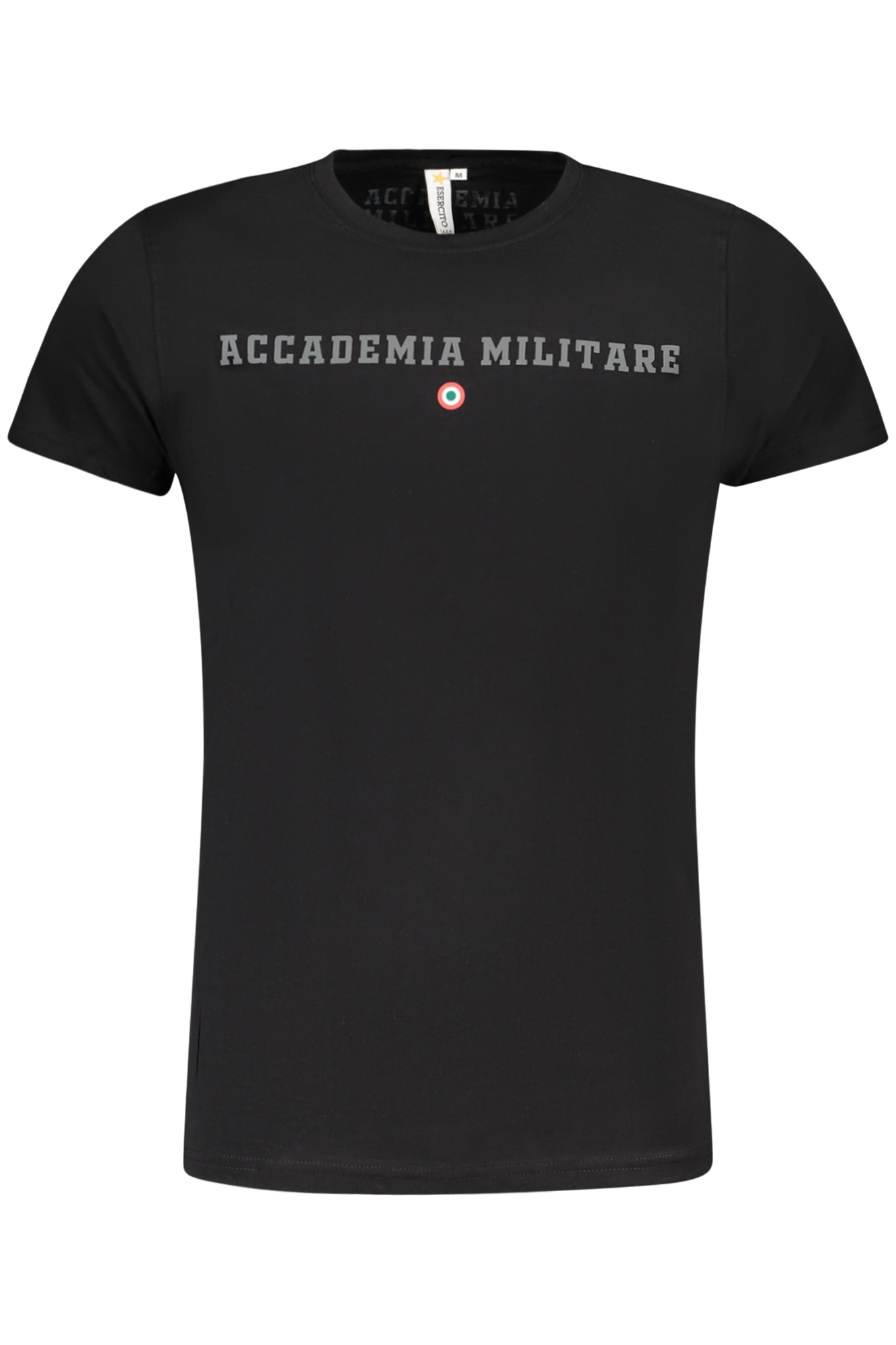 MILITARY ACADEMY SCHWARZES HERREN KURZARM-T-SHIRT