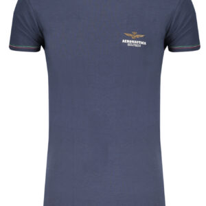 AIR FORCE HERREN-OUTDOOR-T-SHIRT BLAU