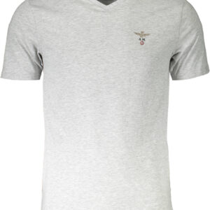 AIR FORCE HERREN-OUTDOOR-T-SHIRT GRAU
