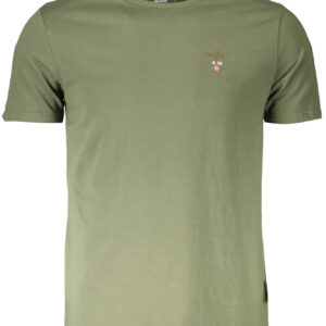 AERONAUTICA MILITARE GRÜNES HERREN-OUTDOOR-T-SHIRT