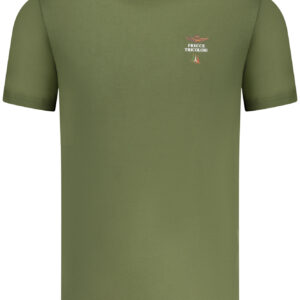 AERONAUTICA MILITARE Herren-Outdoor-T-Shirt, grün