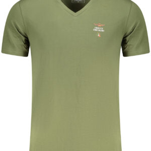AERONAUTICA MILITARE Herren-Outdoor-T-Shirt, grün
