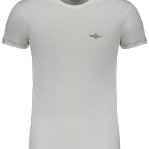 ERONAUTICA MILITARE WEISSES KURZARM-T-SHIRT FÜR HERREN
