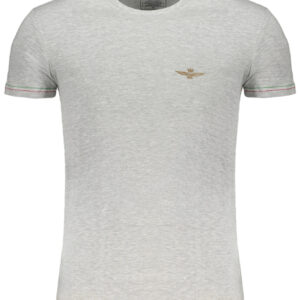 ERONAUTICA MILITARE GRAUES KURZARM-T-SHIRT FÜR HERREN