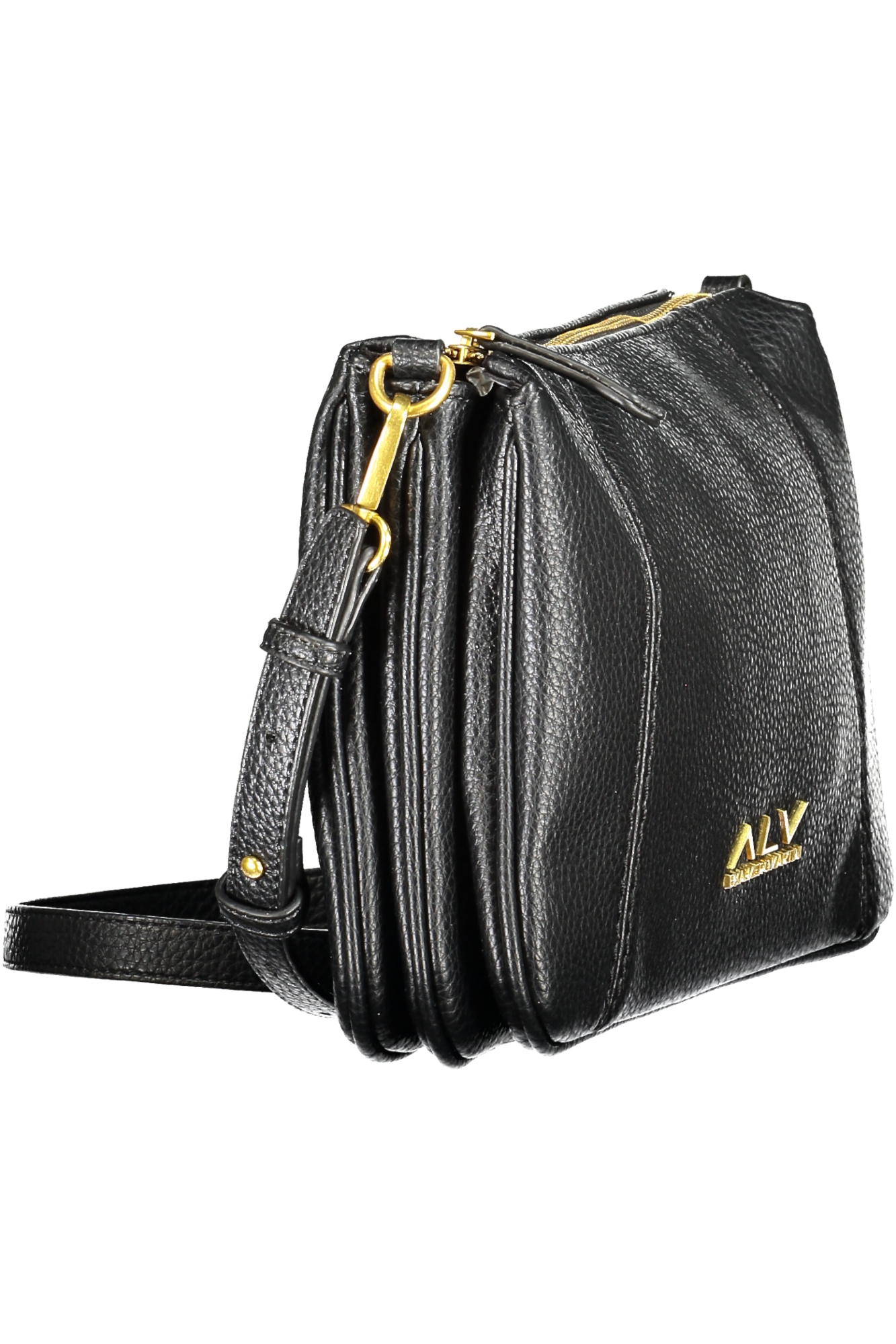 Schwarze Damentasche von ALV by Alviero Martini – Bild 5