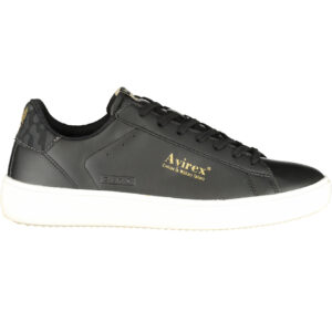 AVIREX Herren-Sportschuhe, schwarz