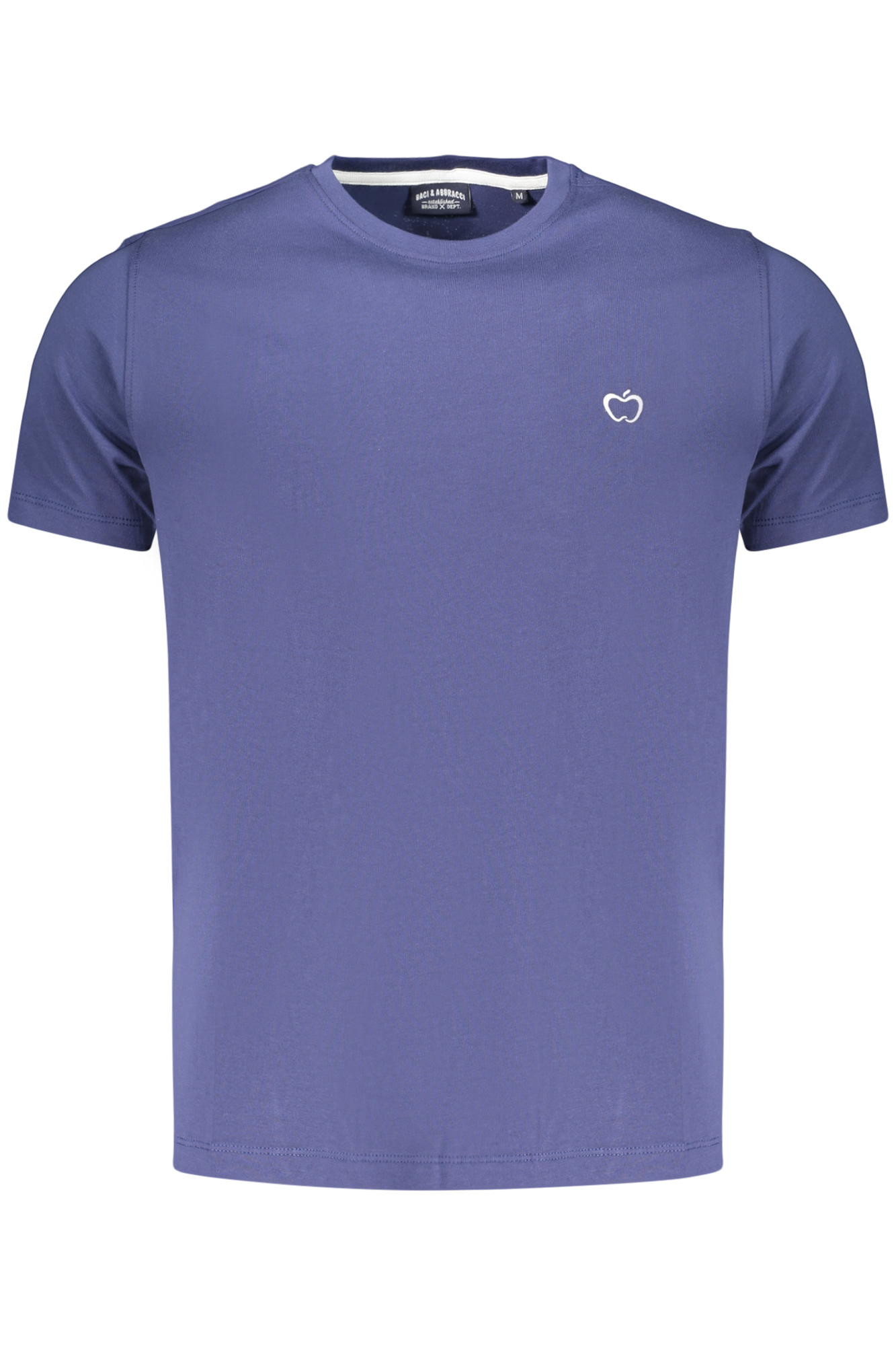 Kisses & Hugs Herren-T-Shirt, blau, kurzärmelig