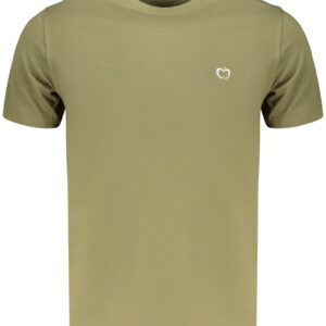 Kisses & Hugs Grünes Kurzarm-T-Shirt für Herren