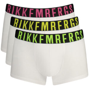BIKKEMBERGS Herren-Boxershorts, weiß