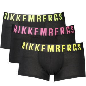 BIKKEMBERGS HERREN BOXERSHORTS SCHWARZ