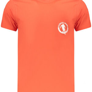 BIKKEMBERGS Herren-Kurzarm-T-Shirt Orange