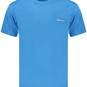 BIKKEMBERGS Herren-Kurzarm-T-Shirt, Blau