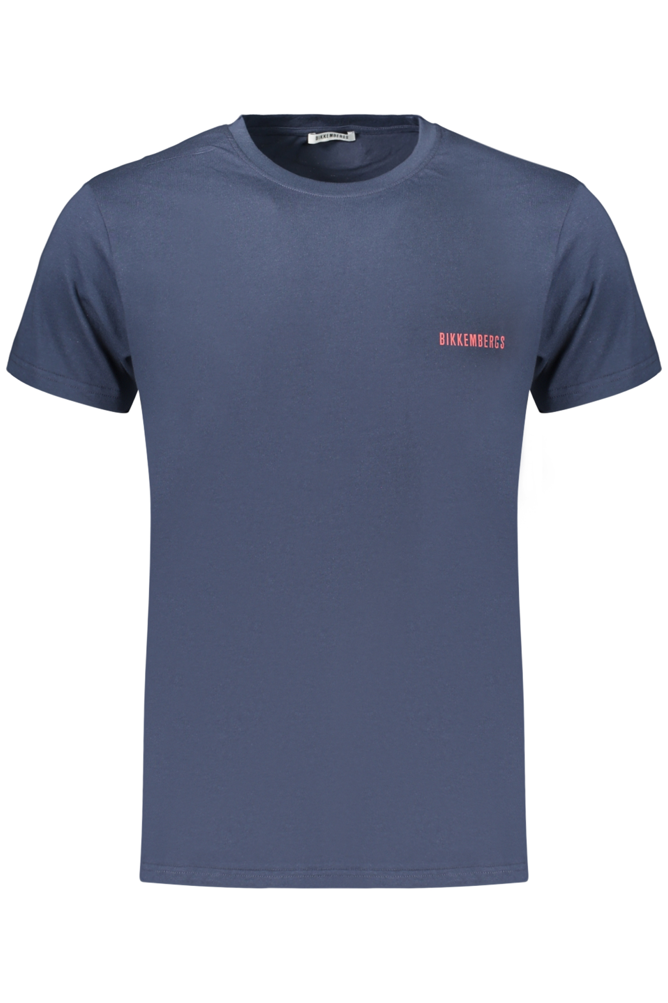 BIKKEMBERGS Herren Kurzarm-T-Shirt Blau