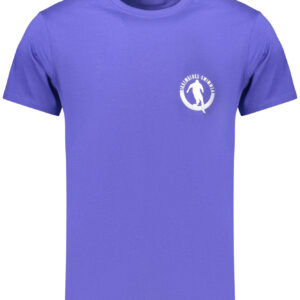 BIKKEMBERGS Herren Kurzarm-T-Shirt Blau