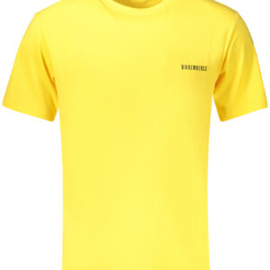 BIKKEMBERGS Herren Kurzarm-T-Shirt Gelb