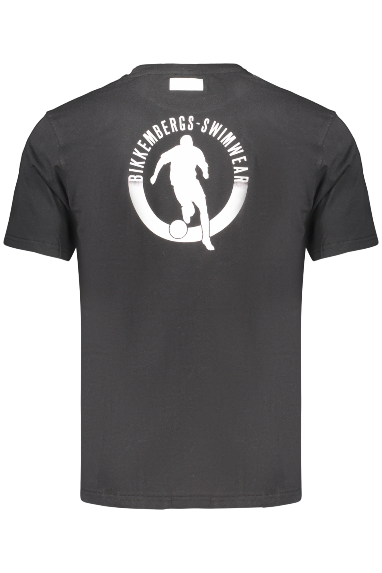 BIKKEMBERGS Herren Kurzarm-T-Shirt Schwarz – Bild 2
