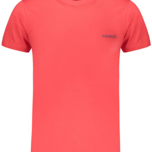 BIKKEMBERGS Herren-Kurzarm-T-Shirt, Rot