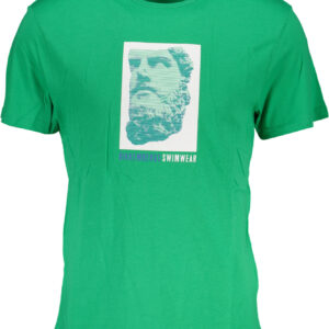 BIKKEMBERGS GRÜNES KURZÄRMELIGES HERREN-T-SHIRT