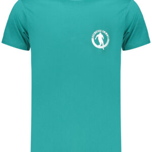 BIKKEMBERGS Herren Kurzarm-T-Shirt Grün