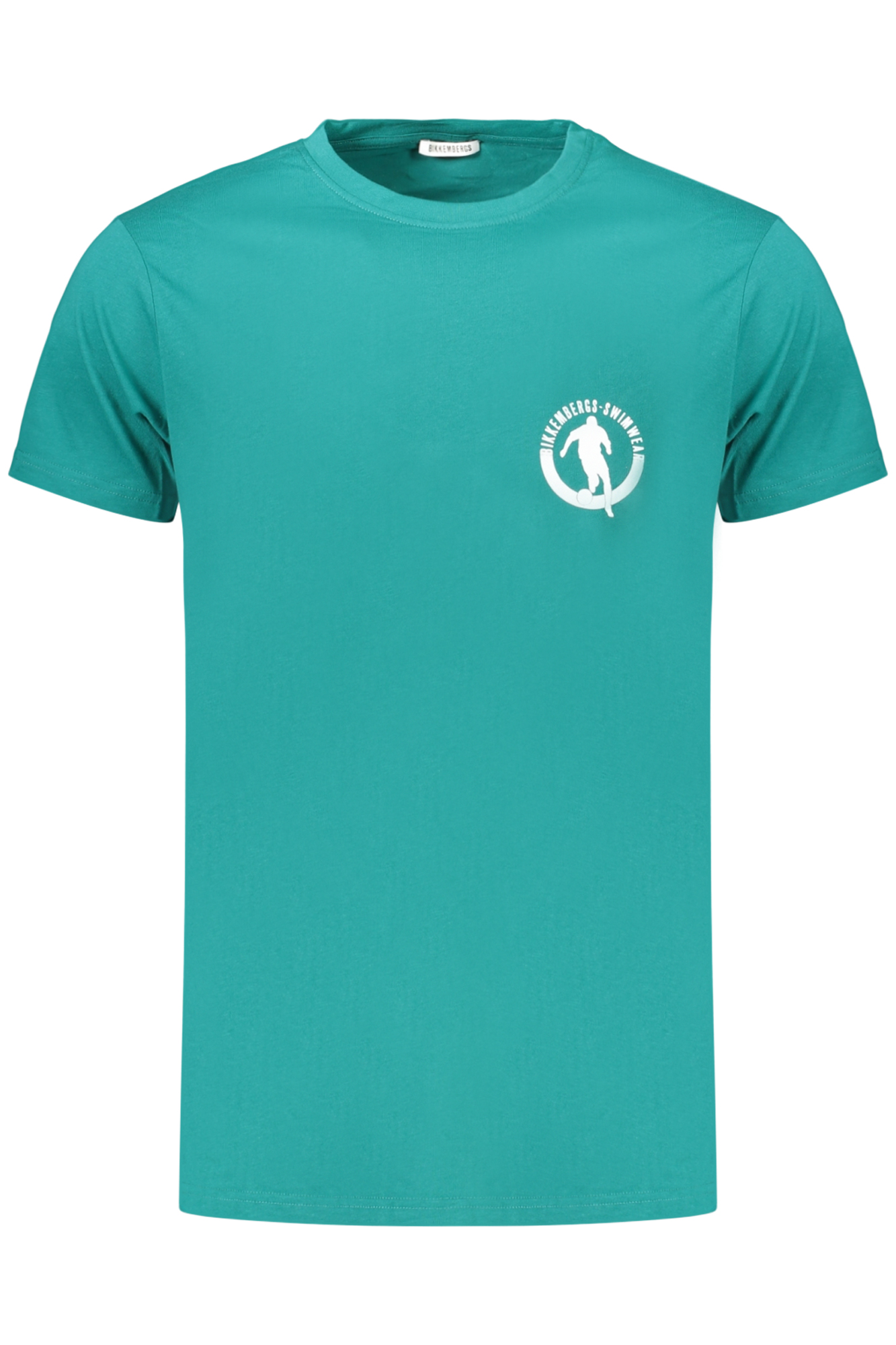BIKKEMBERGS Herren Kurzarm-T-Shirt Grün