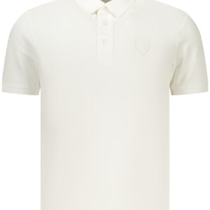 BLAUER APPAREL HERREN-POLOSHIRT MIT KURZEN ÄRMELN, WEISS