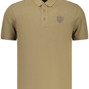 BLAUER APPAREL Herren-Poloshirt, kurzärmelig, grün