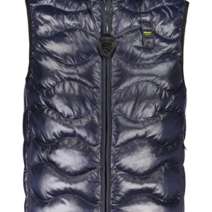 BLAUER APPAREL HERREN BLAUE ÄRMELLOSE JACKE