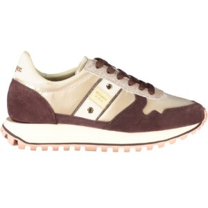 BLAUER BEIGE DAMEN SPORTSCHUHE
