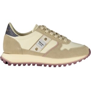BLAUER BEIGE DAMEN SPORTSCHUHE