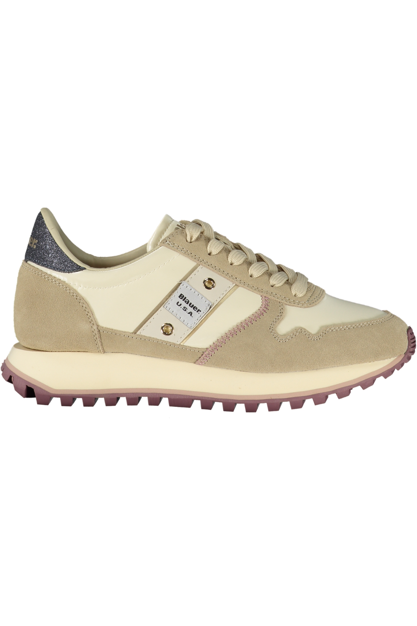 BLAUER BEIGE DAMEN SPORTSCHUHE