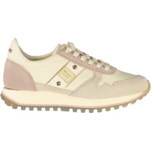 BLAUER DAMEN-SPORTSCHUHE IN BEIGE