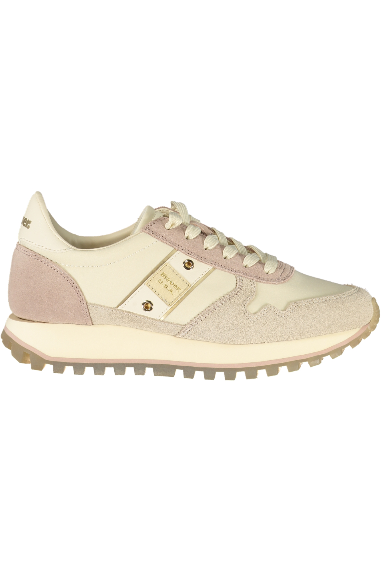 BLAUER DAMEN-SPORTSCHUHE IN BEIGE