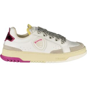 BLAUER SPORTSCHUHE DAMEN WEIß