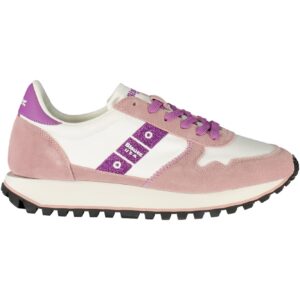 BLAUER SPORTSCHUHE DAMEN WEIß
