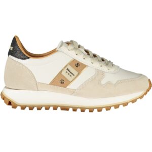 BLAUER DAMEN-SPORTSCHUHE, WEISS