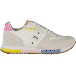 BLAUER SPORTSCHUHE DAMEN WEIß