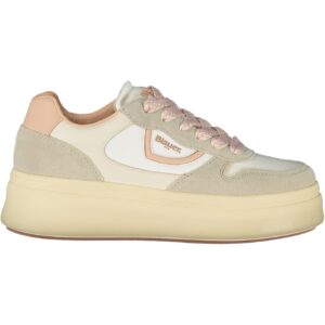 BLAUER SPORTSCHUHE DAMEN WEIß