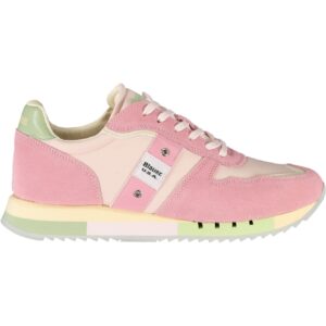 BLAUER DAMEN SPORTSCHUHE ROSA
