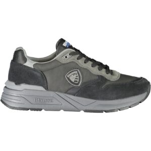 BLAUER SCHWARZE HERREN-SPORTSCHUHE