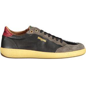 BLAUER HERREN SPORTSCHUHE SCHWARZ