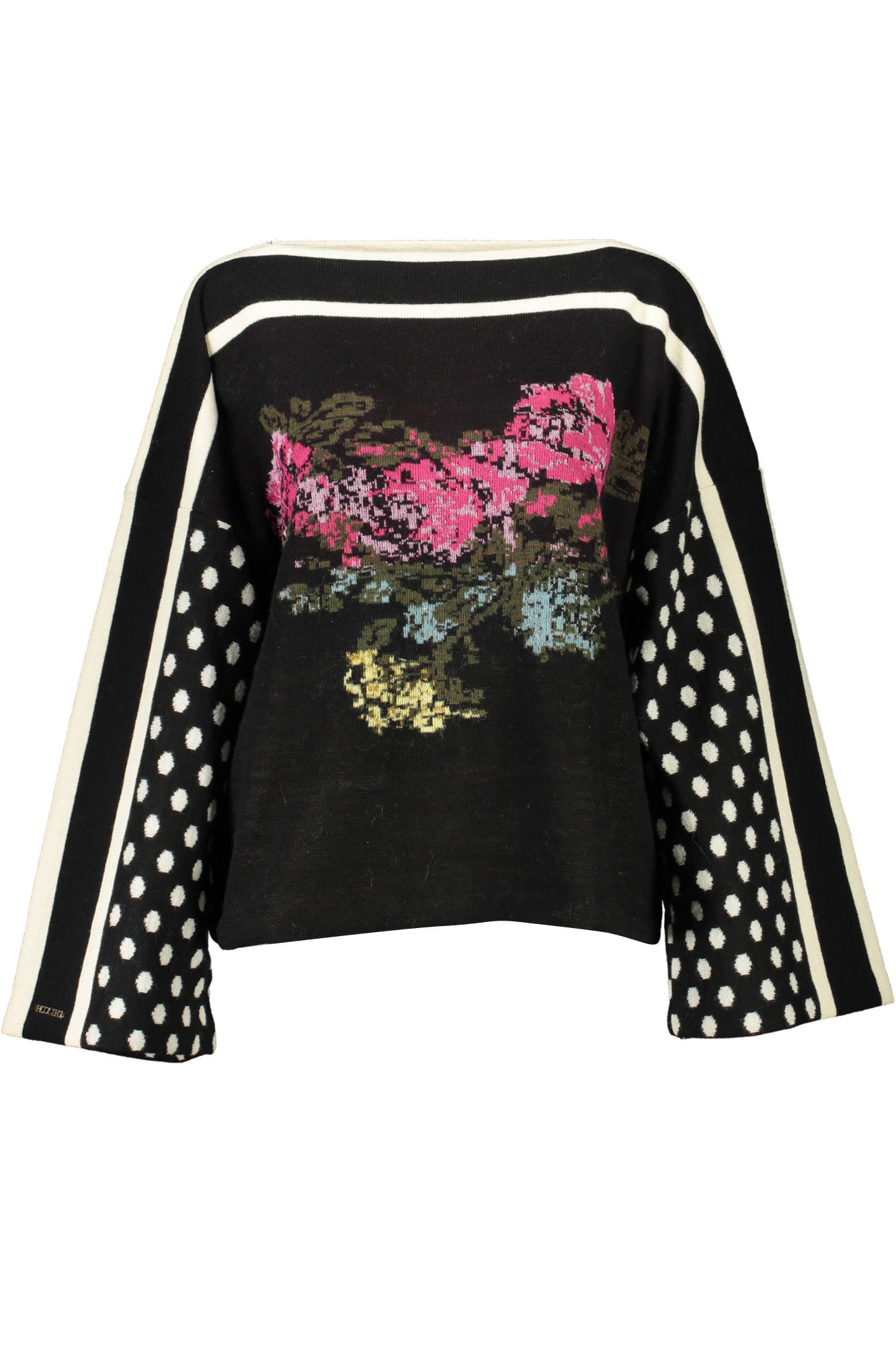 BLUGIRL SCHWARZER FRAUEN-PULLOVER