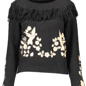 BLUGIRL SCHWARZER FRAUEN-PULLOVER
