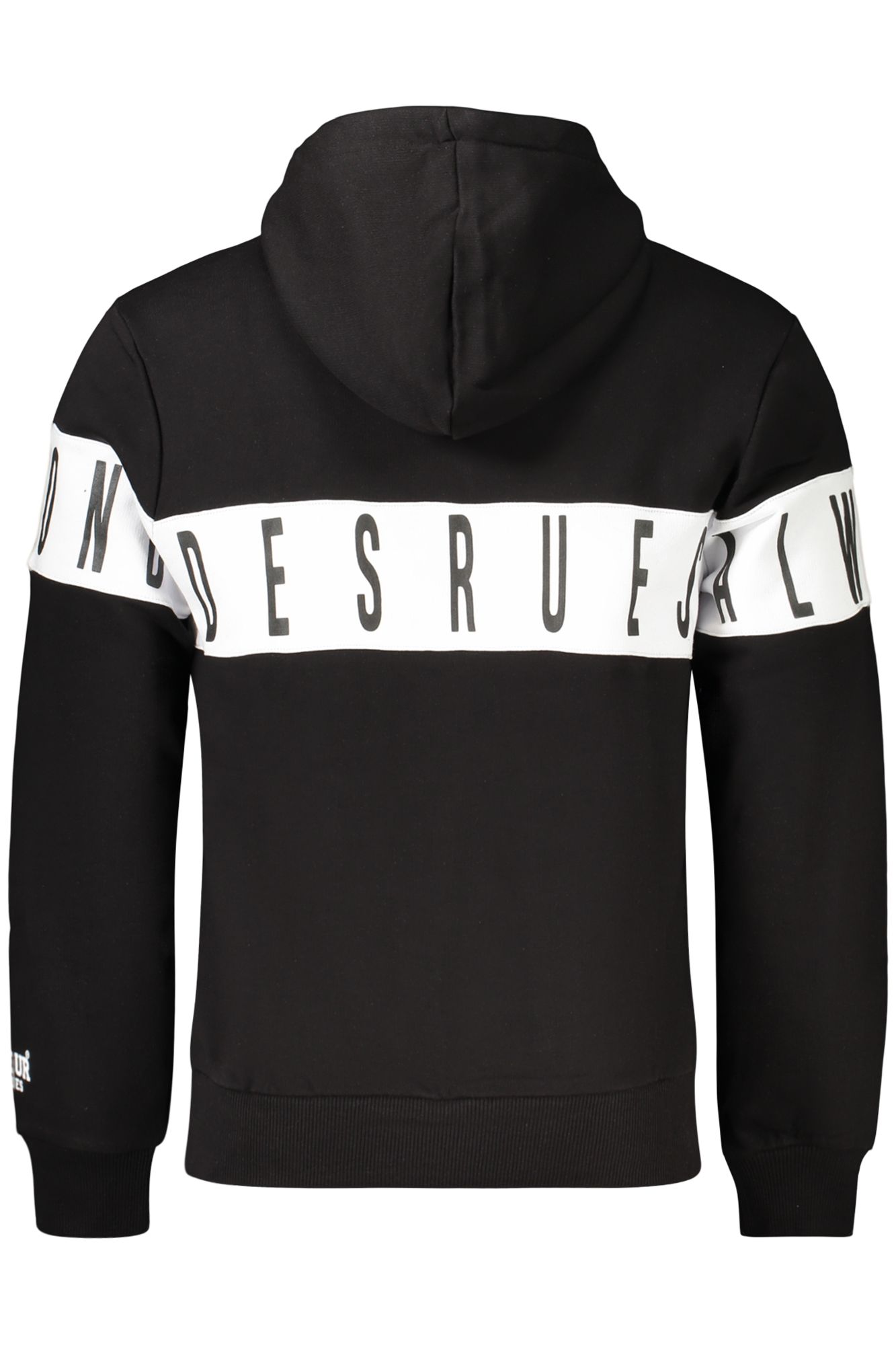 BOXEUR DES RUES SCHWARZES HERREN-SWEATSHIRT MIT REISSVERSCHLUSS – Bild 2
